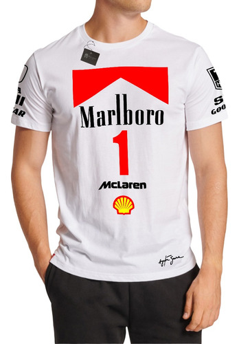 Poleras Ayrton Senna  Formula Uno Autos