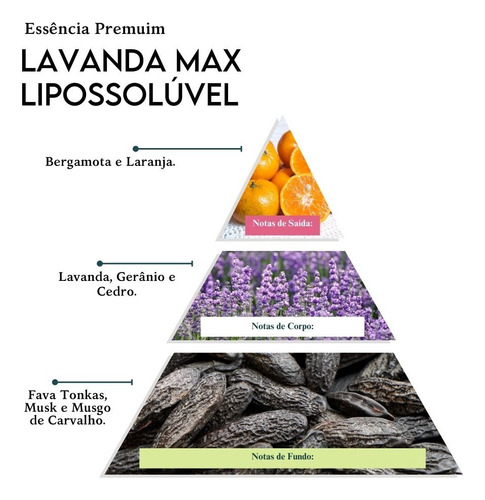 Essência Premium De Lavanda Max Lipossolúvel - 30 Ml