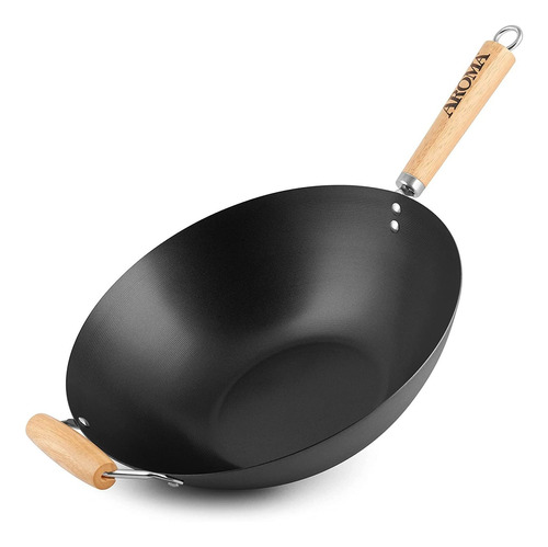 Wok Antiadherente Para Utensilios De Cocina De Acero Al...