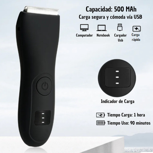 Afeitadora Corporal Resistente Al Agua Para Zonas Sensible