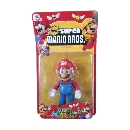 Super Mario Bros Luigi, Mario, Yoshi Toy Figuras De Ação,12Cm Super Mario -  Escorrega o Preço