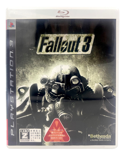 Jogo Mídia Física Ps3 - Fallout 3 Japones (Usado)