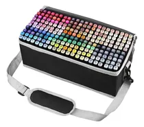 Comprar Marcadores 204 Lápices Colores Tipo Touch Doble Punta +bolso
