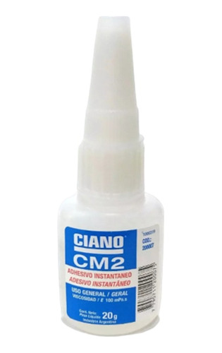 Ciano Cm2 Adhesivo Instantaneo Uso General Pegamento X 20g