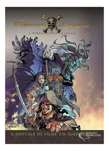 Piratas Do Caribe - A Vingança De Salazar, De Ferrari, Alessandro. 1, Vol. 01. Editorial Pixel, Capa Mole, Edição 1 Em Português, 2017