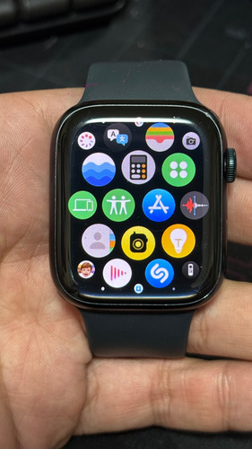 Apple Watch Series 8 Gps 45 Mm Medianoche Blanco Normal Azul Medianoche Negro (Usado)