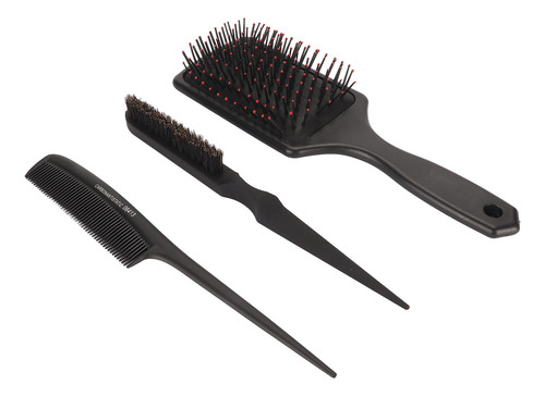 Juego De Peines De Peluquería, 3 Piezas, Cepillos Para El Pe