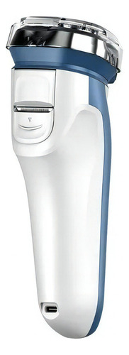 Barbeador Gsh987 Sport Usb Range adequado para chuveiro sem fio, cor branca com azul e preto