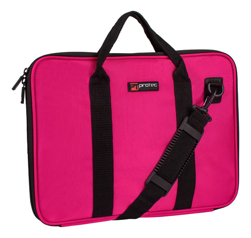 Protec Bolsa Porfolio De Musica De Tamano Estandar - Rosa Ca