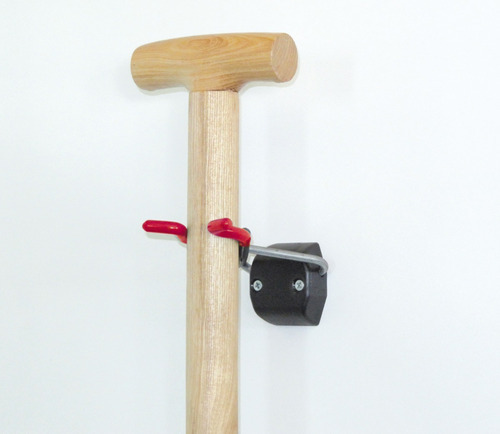 Soporte Alfer Para Utensilios X-star Rojo P/pared 15kg Color Plateado