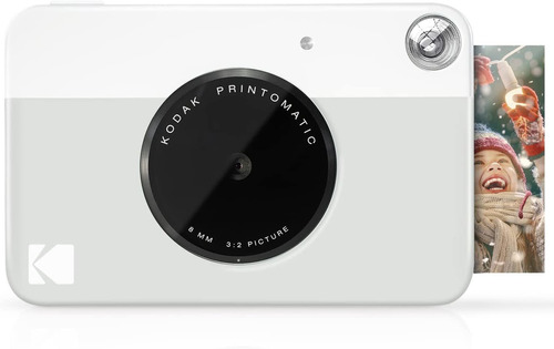 Kodak Printomatic Camara Instantanea - Impresora Portátil Color Gris