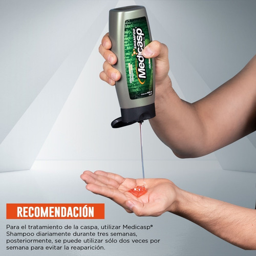 Medicasp Shampoo Antimicótico Anti Caspa 400 Ml
