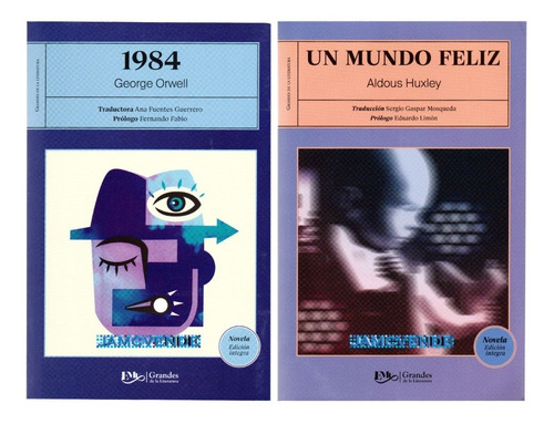 Novelas 1984, Orwell Y Un Mundo Feliz, Huxley Texto Íntegro