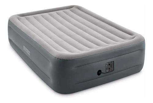 Cama Colchón Inflable Queen Size Con Bomba Eléctrica Incluid