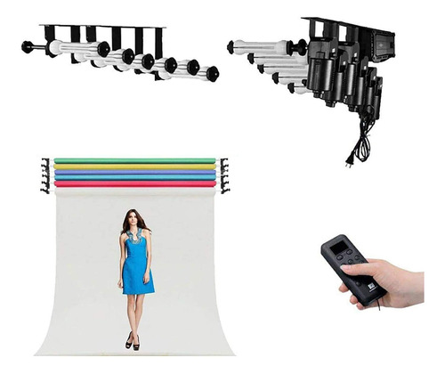 Fotoconic Sistema De Soporte De Fondo Elctrico Motorizado De