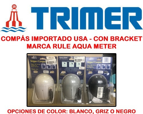 Compas Nautico - Importado Usa Con Bracket