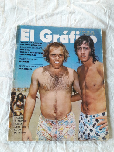 Revista El Grafico N° 2780 Año 1973 Onega Alonso River