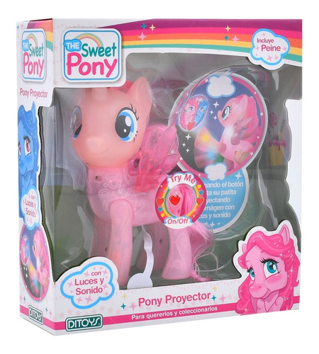 The Sweet Pony Proyector Con Luz Y Sonido Art 2292 Loonytoys