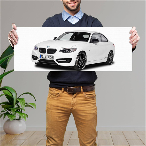 Cuadro 30x80cm Auto 2014 Bmw 2 Series Coupe By A 134