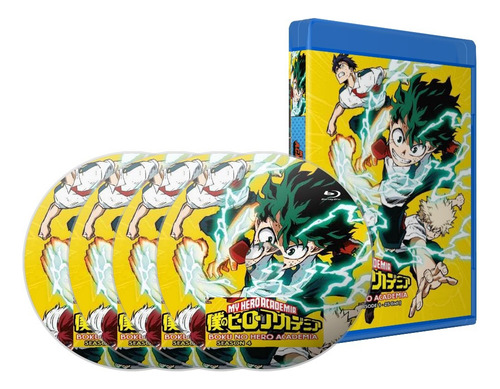 My Hero Academia - Temporada 1 A 5 - Bluray