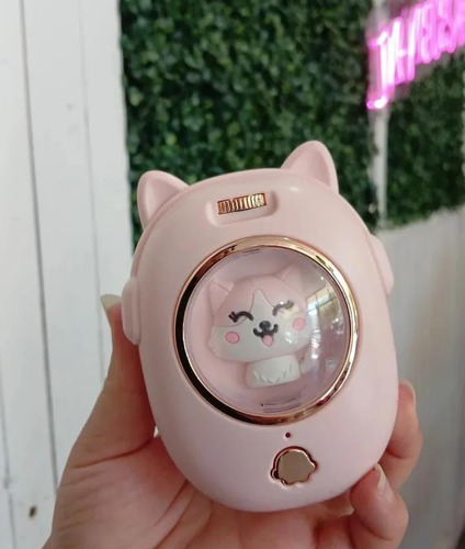 Cepillo Peine De Aseo Para Mascotas Juego Laser Usb 2 En 1 Rosa Claro