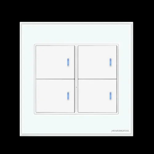 Interruptor Inteligente Zigbee 4 Teclas Fisíca 4x4 Smart | Frete