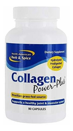 Collagen Power Plus, 90 Cápsulas Por North American Herb &s