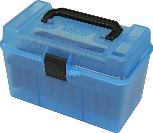 H50-xl Deluxe Handled 50-round Rifle Ammo Case Box 270 300 W