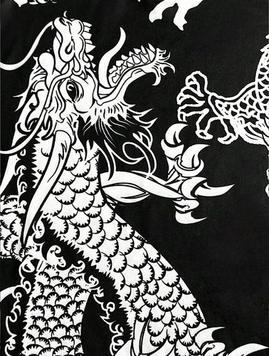 Vestido Corto Oriental Dragones Quipao Aesthetic Importado