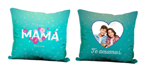 Almohadón Bifaz Personalizado Día De La Madre Regalo Premium