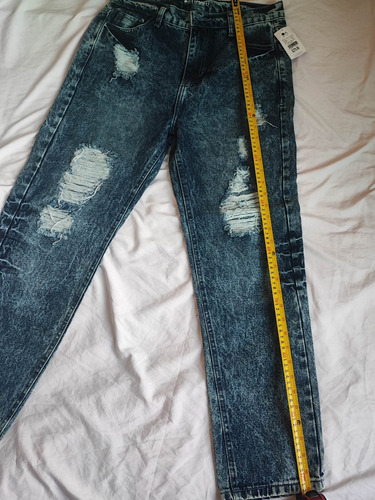 Jeans Azul Oscuro Dama Talla 11 Nuevo