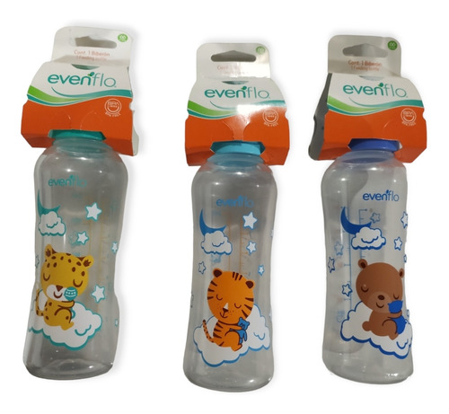 Biberon Evenflo Micro Air Vents 240ml/8oz Reduce Colicos