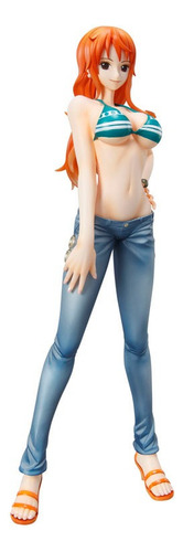 Figura Nami Portrait Of Pirates: Sailing Again Megahouse 1/8 (Usado)