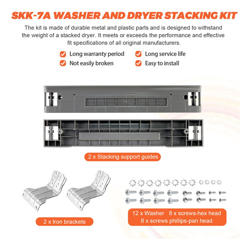(2024 Mejorado) Kit De Apilamiento Skk-7a Skk8k Para