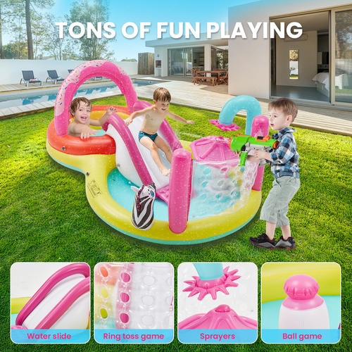 Piscina Inflable Para Niños Centro De Juego Océano