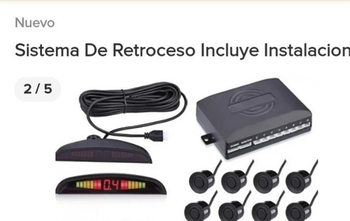 Sensor De Retroceso Marca Aksu 