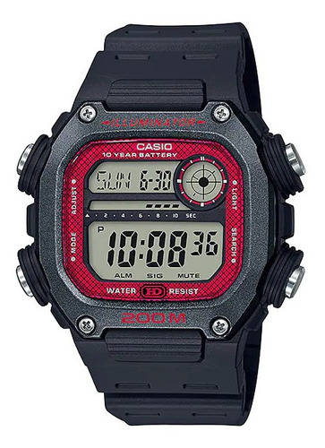 Reloj Casio Original Dw-291h Deportivo Para Hombre Wr 200m