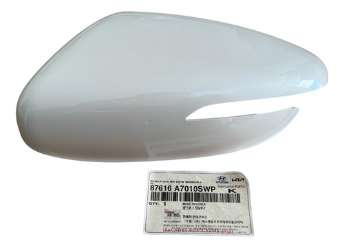 Kia Cerato Pro Carcaza Tapa Retrovisor Conductor Blanca 