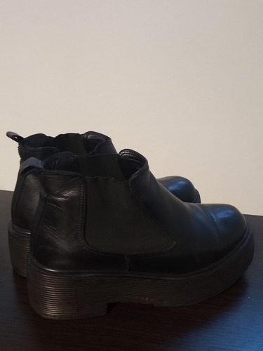 Botas Cuero Vacuno 100% Febo Negras Mujer Oferta