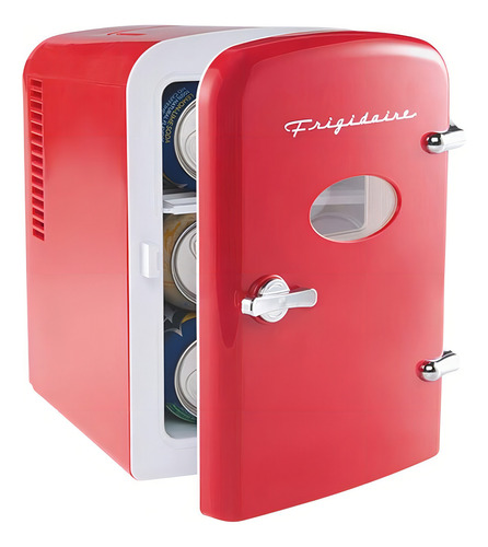 Geladeira Frigidaire Retro Mini Efmis129 Red 4lt 6 latas