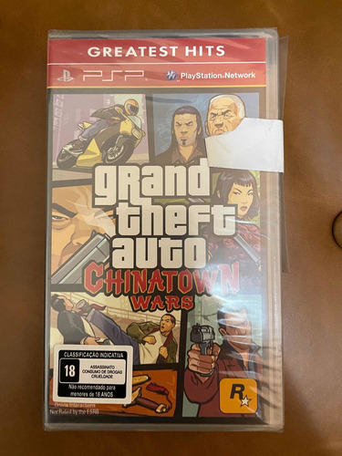 Jogo Psp Grand Theft Auto Chinatown Wars Lacrado Original