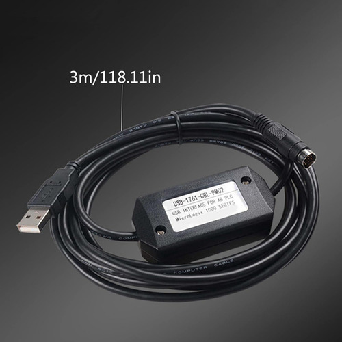 Usb-1761-cbl-pm02 Para Allen Bradley-micrologix 1000/1200/14