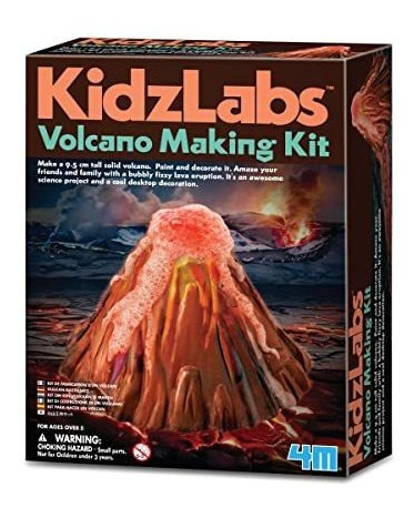 4m Kidzlabs Volcano Making Kit, Diy Science Kit Stem, Para N