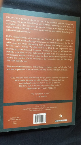 The Diary Of A Genius Salvador Dali En Ingles (Usado)