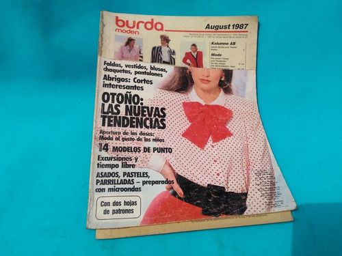 Mercurio Peruano: Revista Ropa Burda 1987 L18