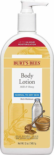 Las Abejas De Burt Milk & Honey Loción Para El Cuerpo, Piel