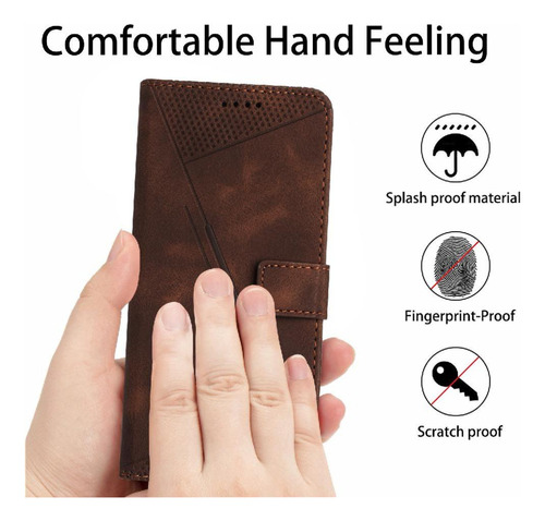 ;= Funda Abatible Para Oppo Reno 13f 5g Kickstand Pu Tarjeta