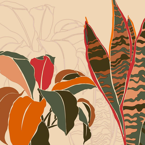 Servilletas 33x33 Plant Terra