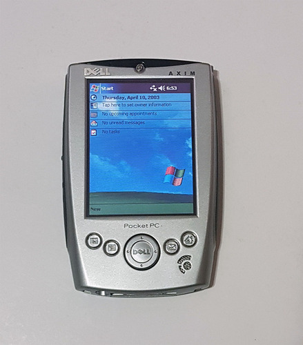 Agenda Electrónica Pda Dell Axim X5 En Excelente Estado