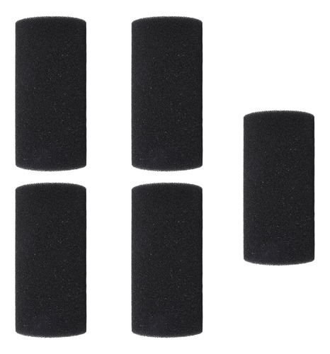 Esponja Para Filtro De Piscina, 5 Unidades, Color Negro, Reu